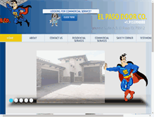 Tablet Screenshot of elpasodoor.com